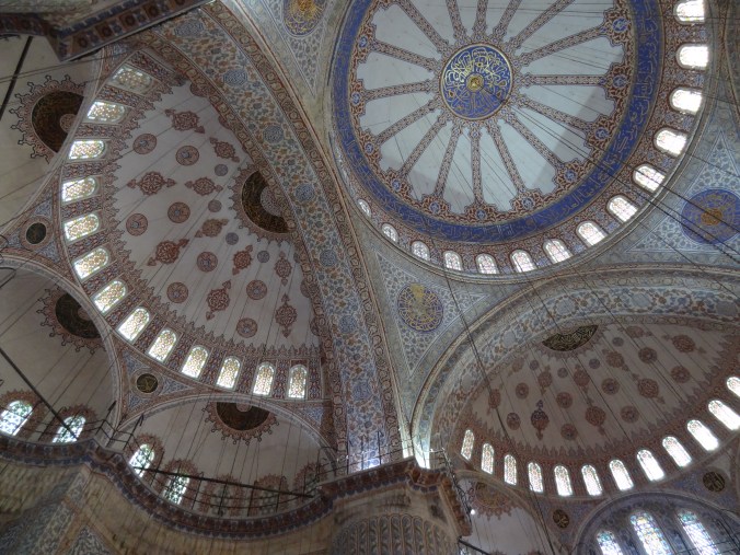Coupoles de la  mosquée bleue