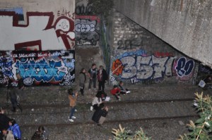 17e. Petite ceinture. Graff: la jalousie vous tuera