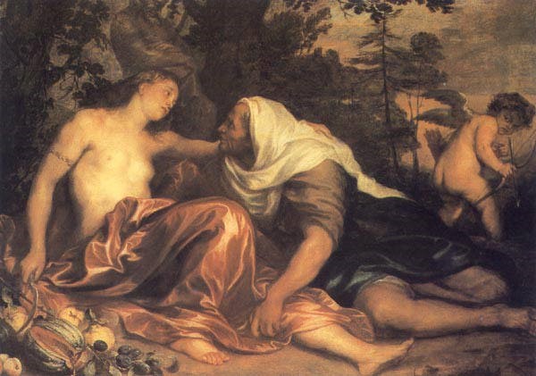 Gênes, Palais Blanc, Pomone et Vertumne