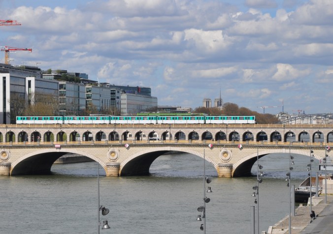 Pont de Bercy depuis la passerelle Simone de Beauvoir