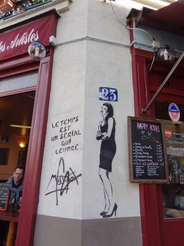 Miss-Tic. Le temps est un serial qui leurre