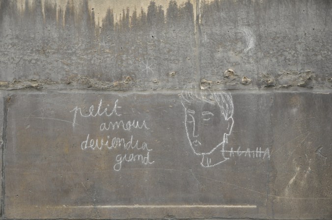 Passage Saint Roch graffiti