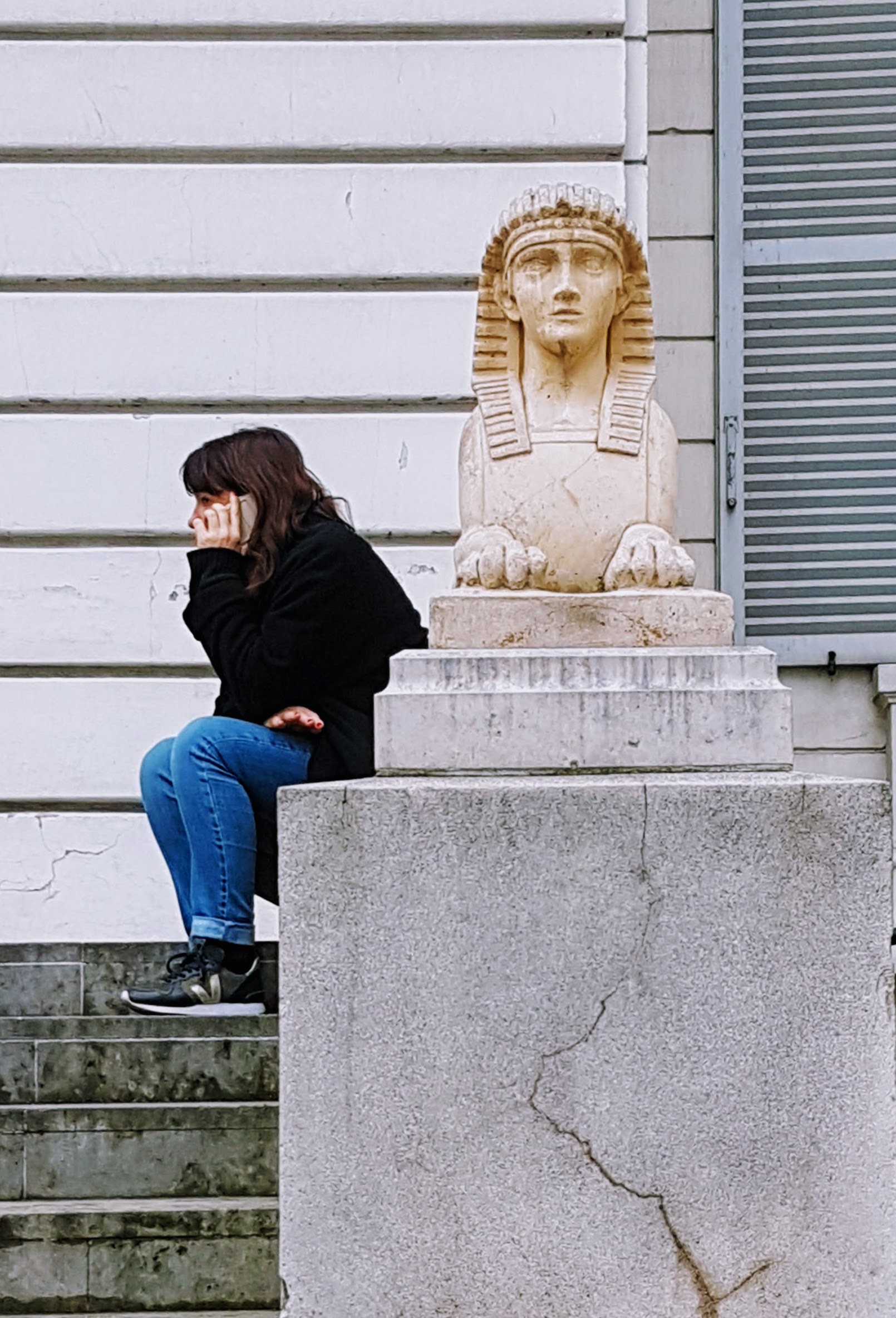 Conservatoire du 10e. Les sphinx