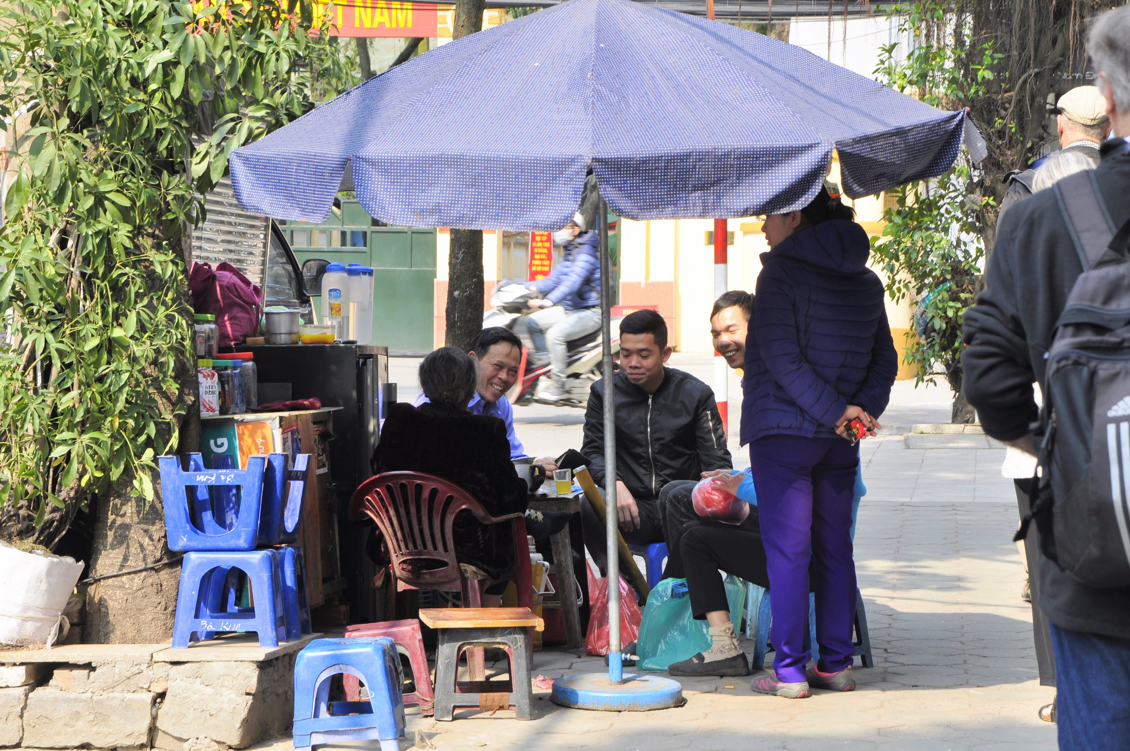 Hanoi.Café de rue