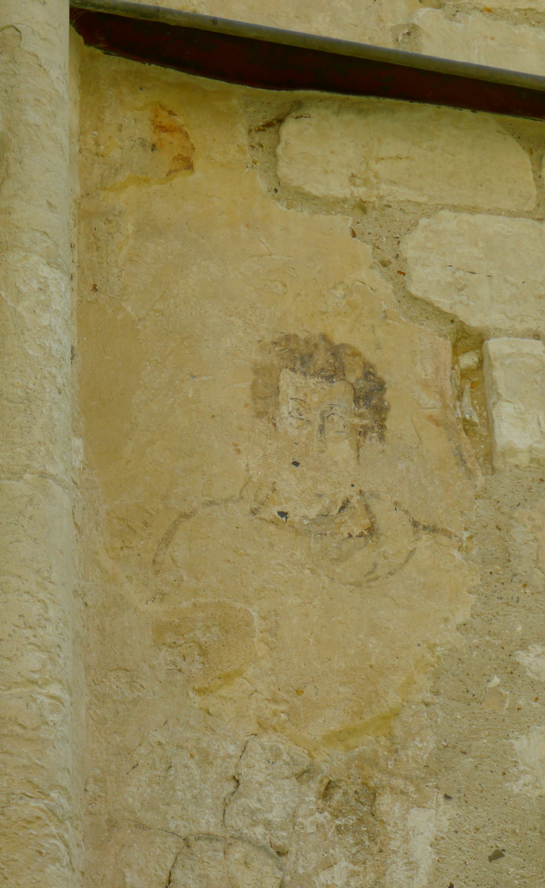 Jumièges. Fresque JM