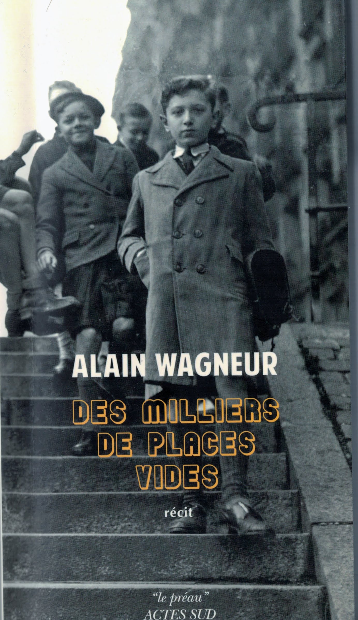 Alain Wagneur. Des milliers de places vides30102018
