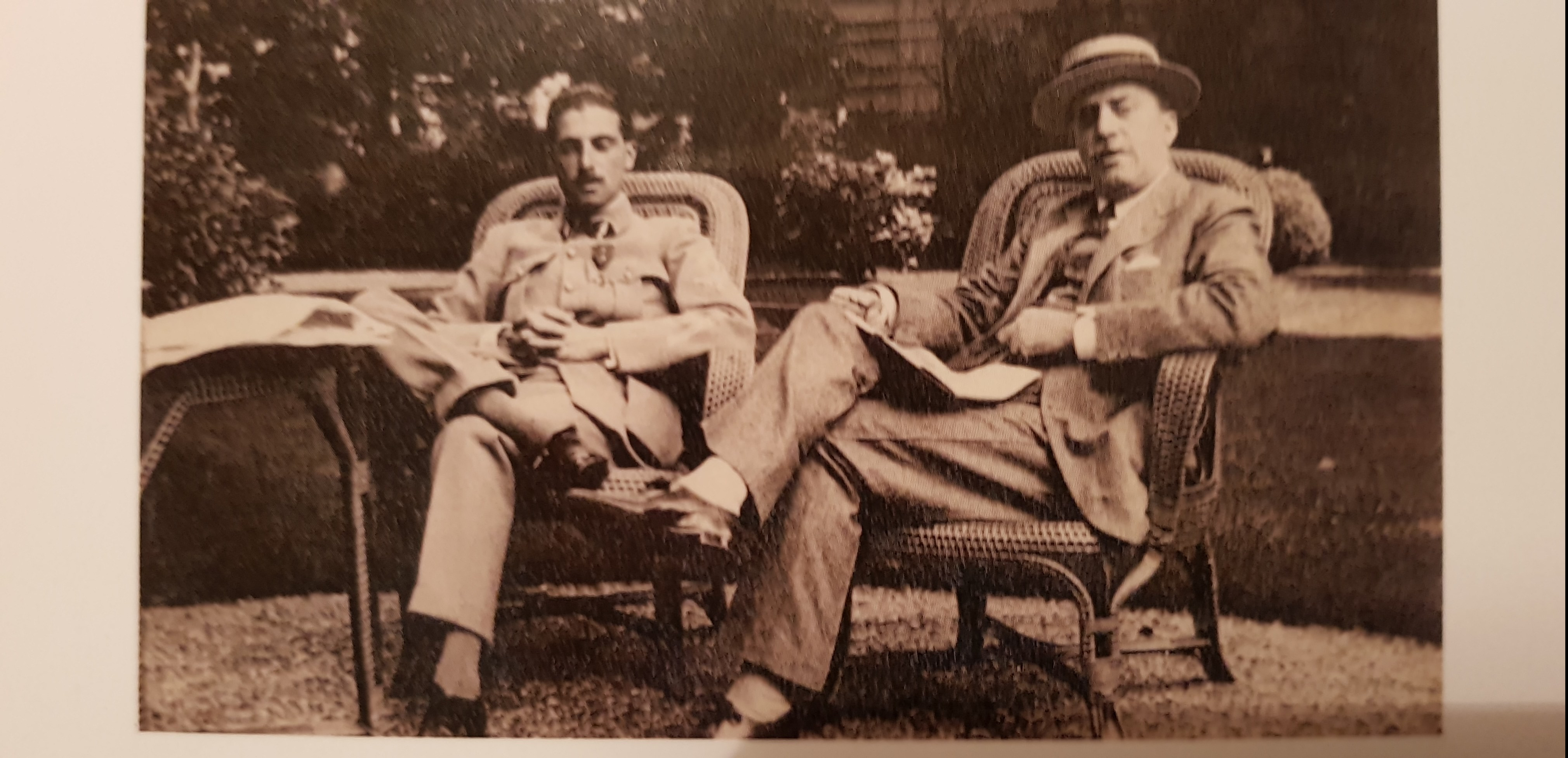 Moïse de Camondo et son fils Nissim
